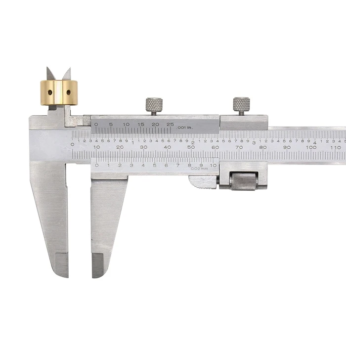 info-1-1 Vernier Caliper With Fine Adjustment
